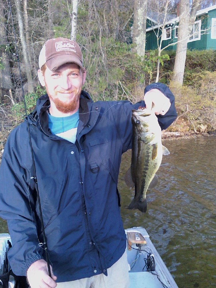 3.5 lb largemouth near Leverett